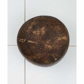 nachhaltige Kokosnusschale von innen - jede Schale ein Unikat