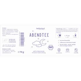 Bio Abendtee von bioKontor, 70 g im Schraubglas